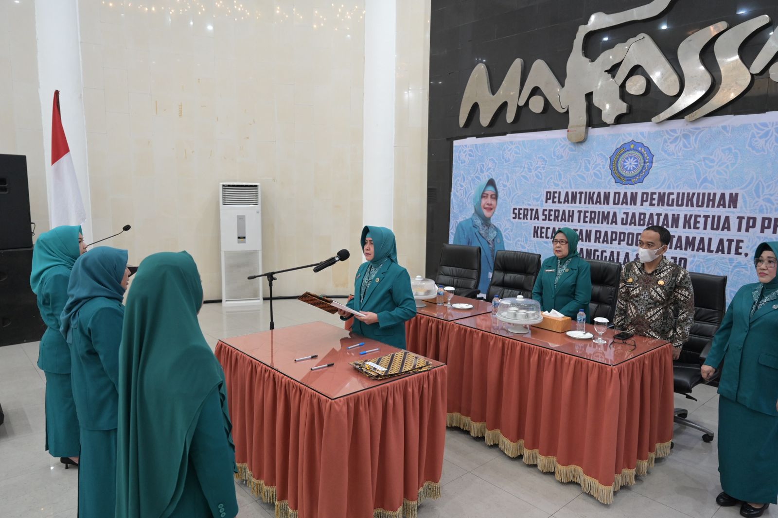 Lantik Empat Bunda PAUD Kecamatan, Indira Yusuf Ismail Minta Peran Aktif Tangani Stunting